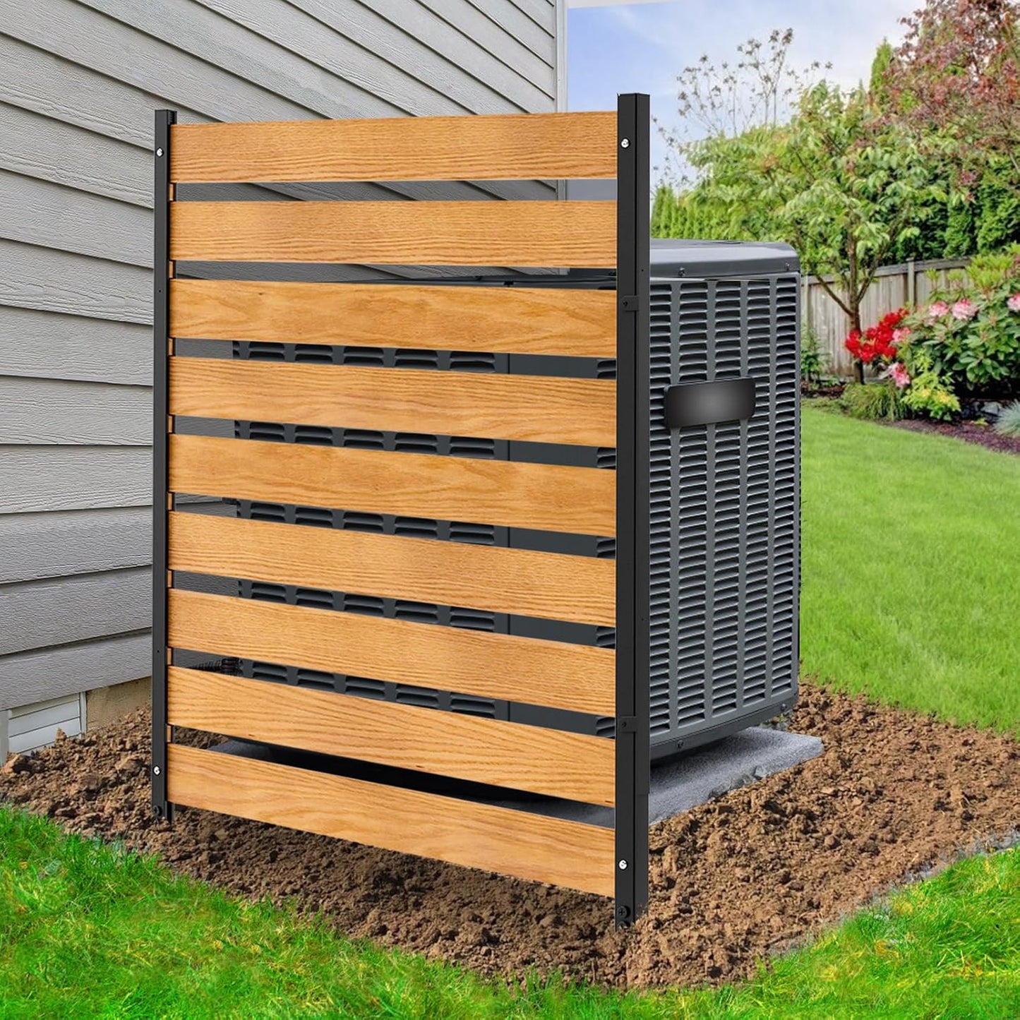 Privacy Screen Panel for Pool Equipment ~ Keep Your Outdoor Area Private!