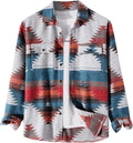 ZAFUL Mens Plaid Shirt Long Sleeve Flannel Shirt Jacket - Classic Fit