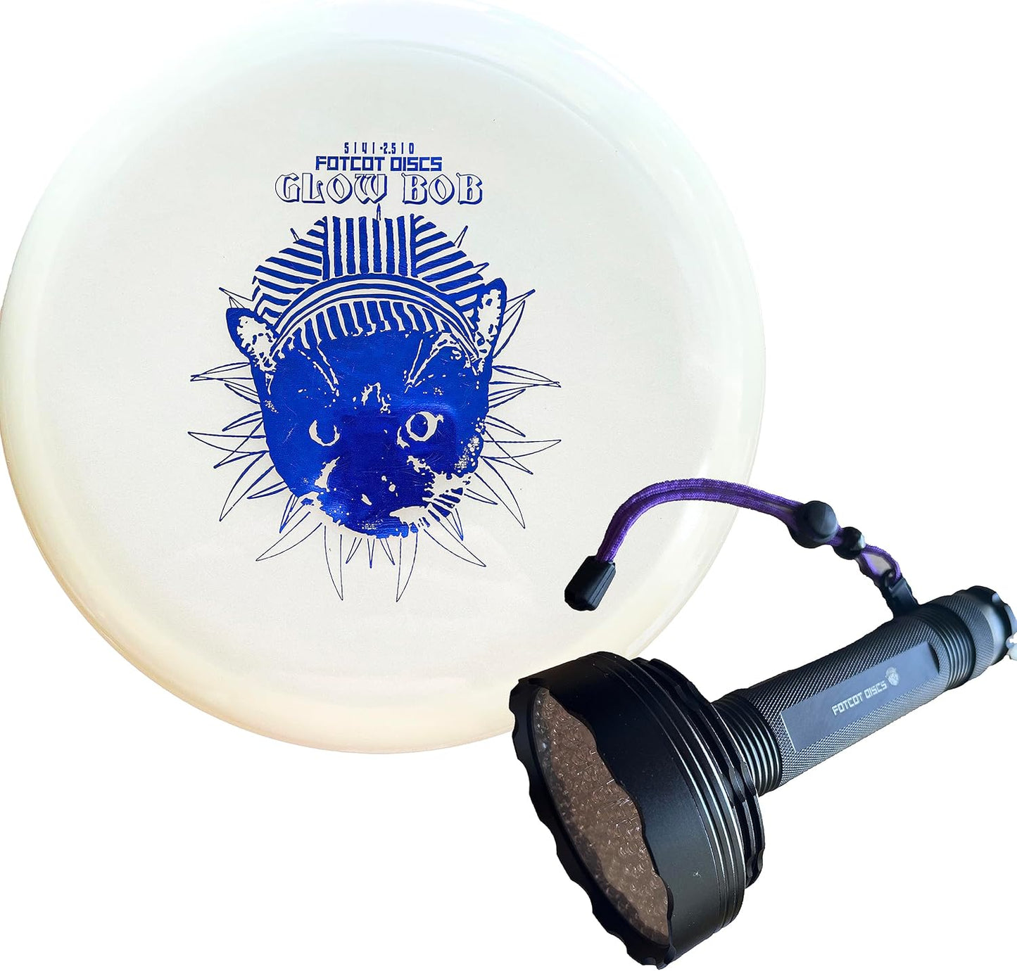 GlowBob Night Light Disc Golf Set