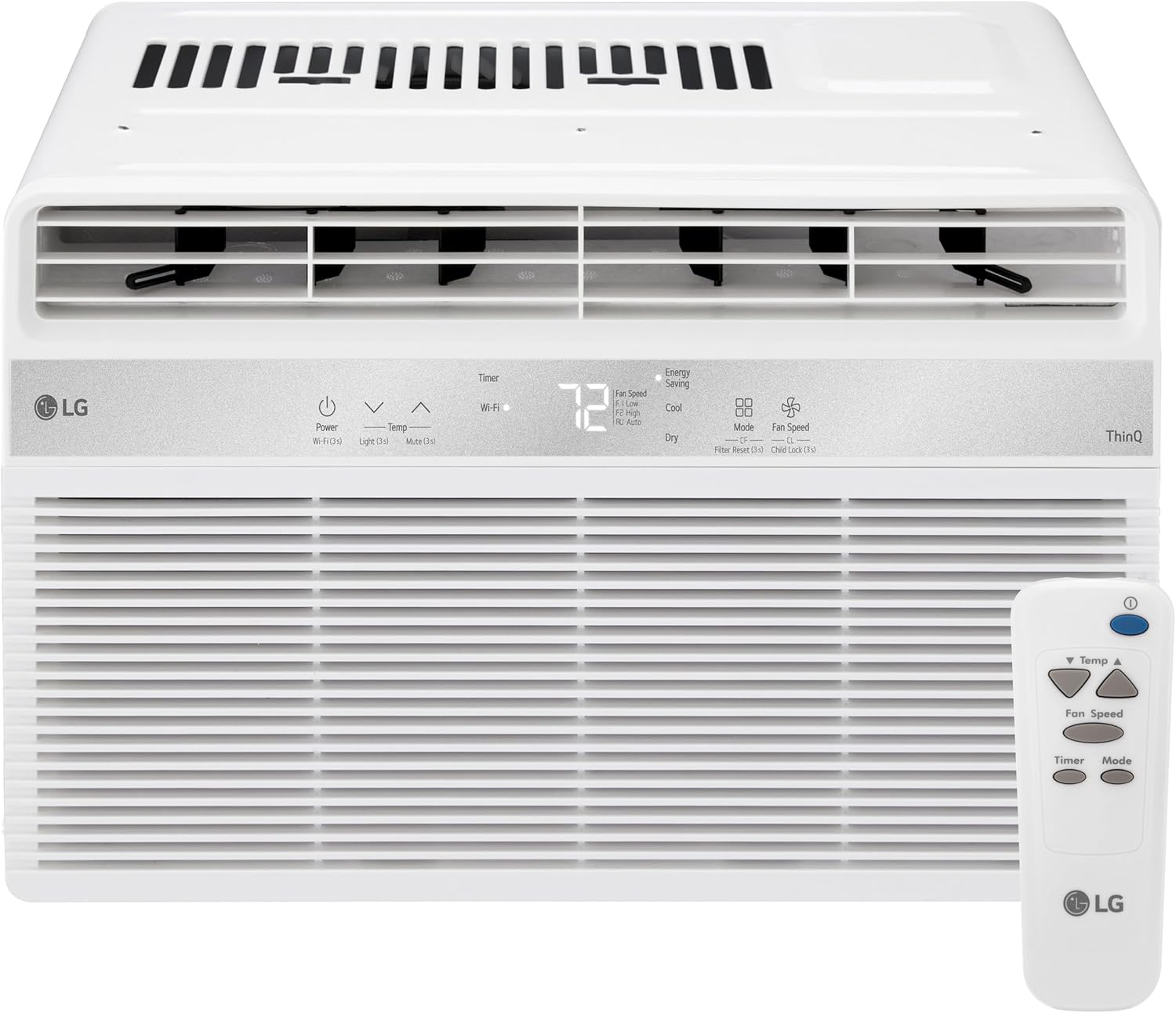 LG 6,000 BTU Window AC: Wi-Fi Enabled, Quiet Operation