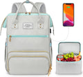 ETRONIK Insulated Lunch Backpack with USB Port and Cooler Bag