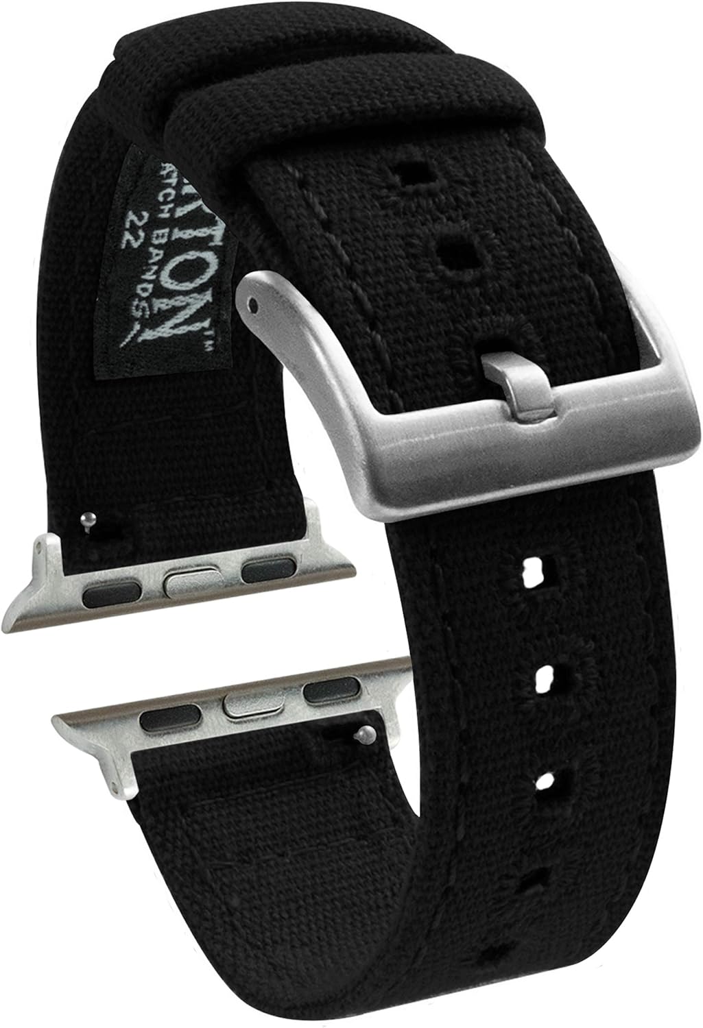 BARTON WATCH BANDS Canvas Watch Bands for Apple Watch Models