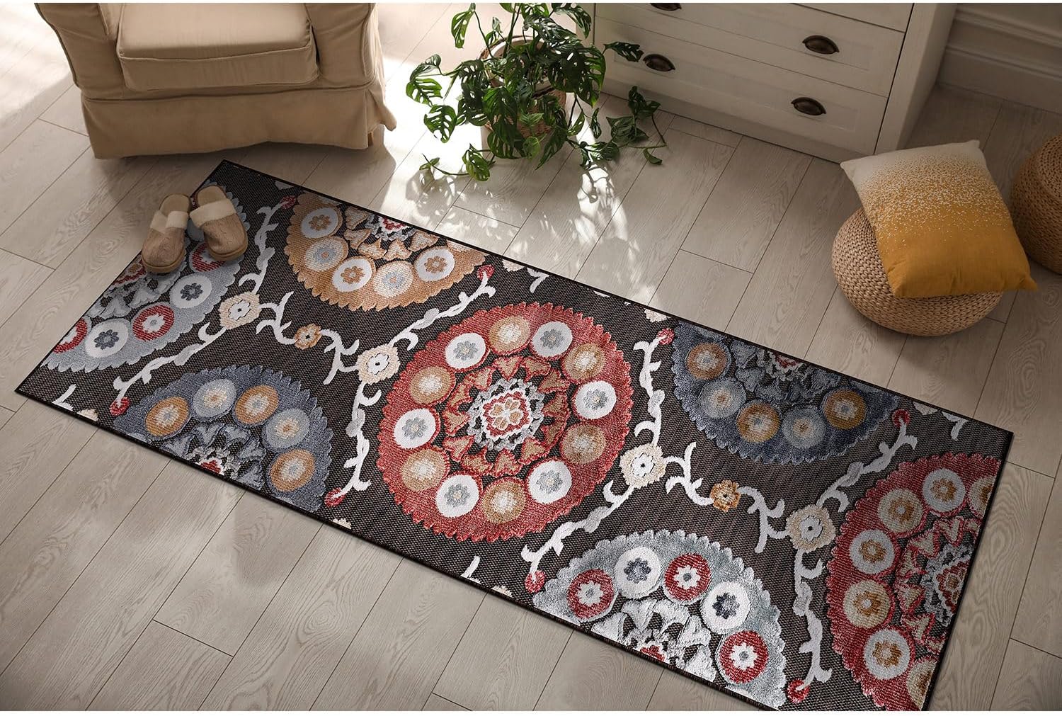 CAMILSON Runner Outdoor Rugs for Indoor and Outdoor Spaces