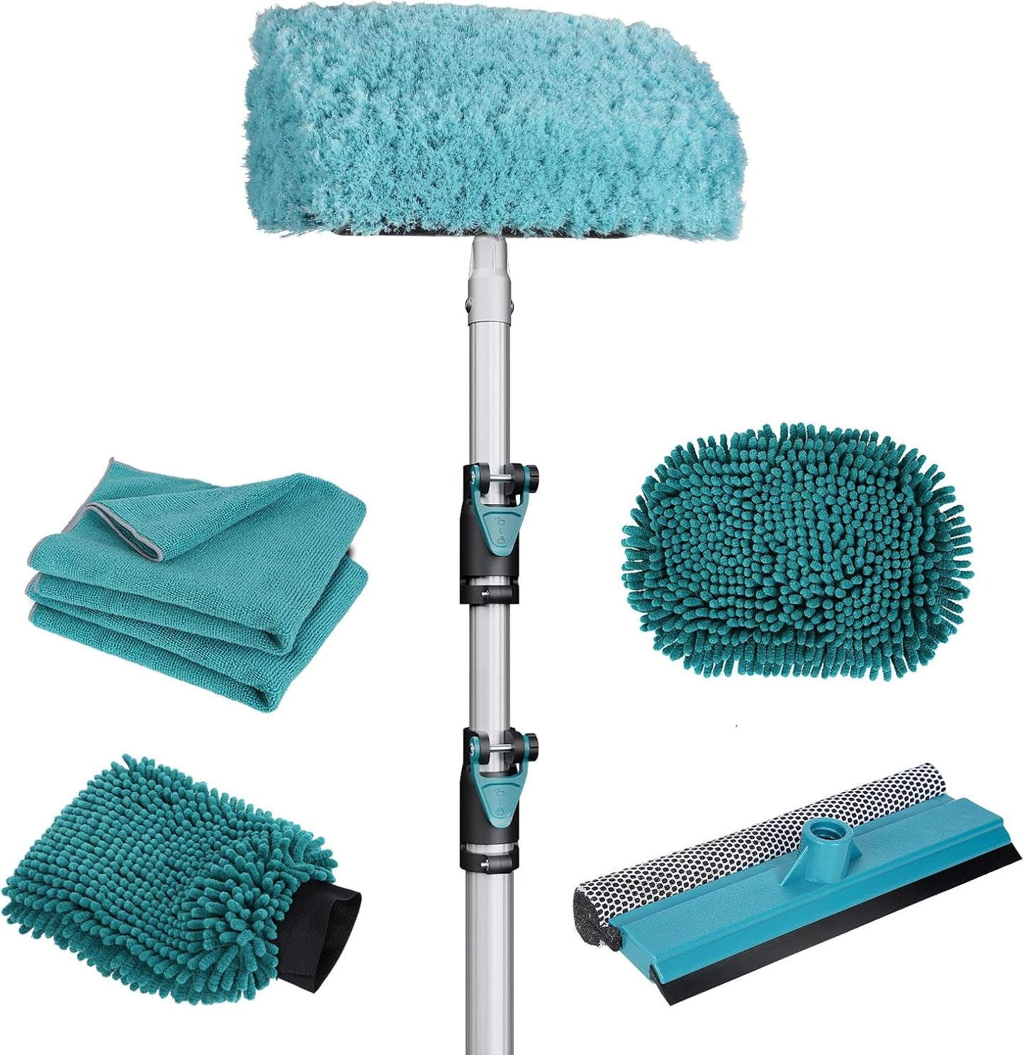 12FT Car Wash Brush with Long Handle for Effective Cleaning