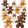 HyDren 12 Pack Bear Stuffed Animals 10 in - Bulk Party Favors