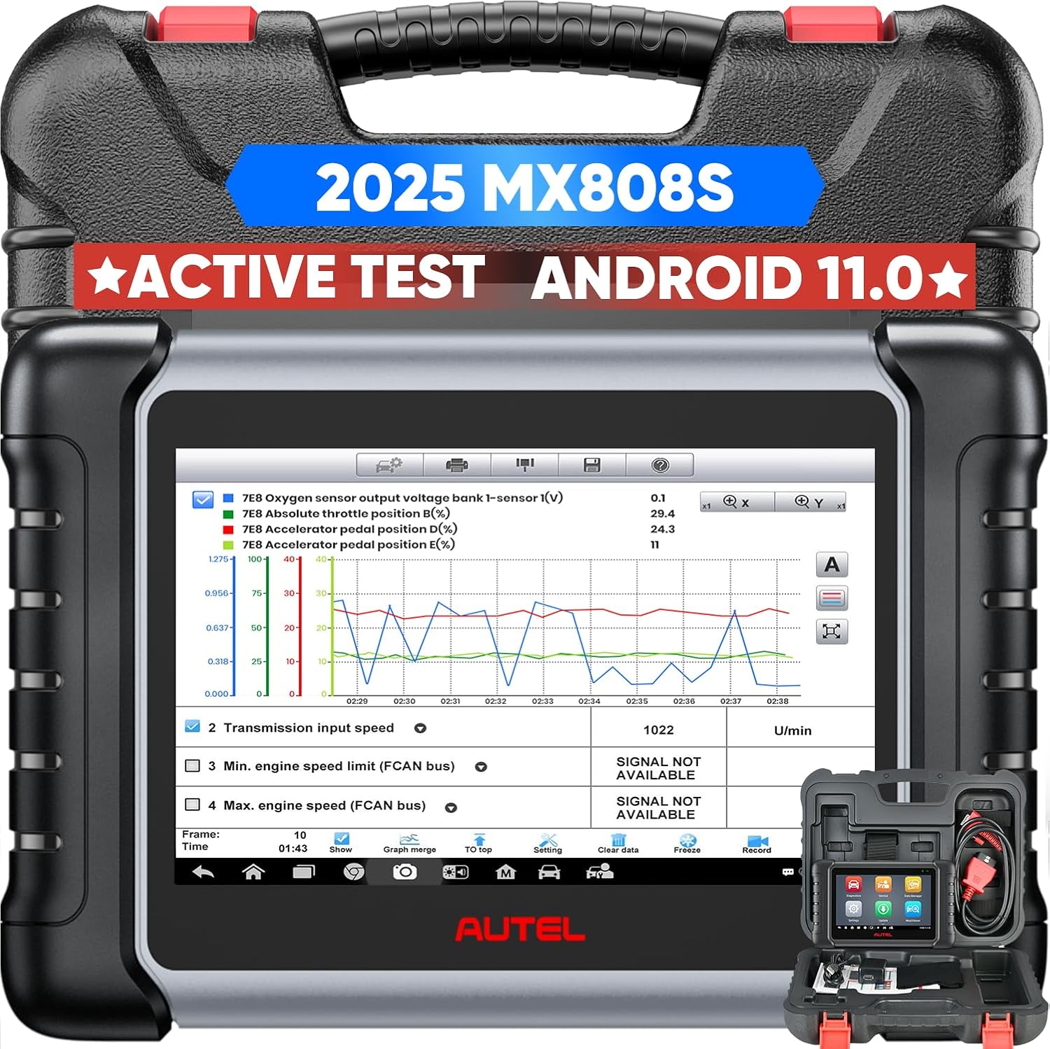 Autel Scanner MaxiCheck MX808S: Full Bidirectional Diagnostic Tool