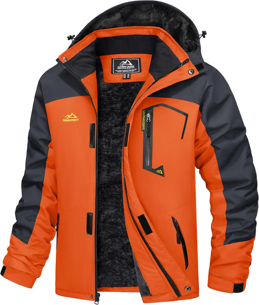MAGCOMSEN Men's Winter Coats Water Resistant Ski Jacket Review
