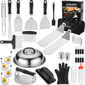 Griddle Accessories Kit 39PCS Flat Top Grill Set - Complete Tool Pack