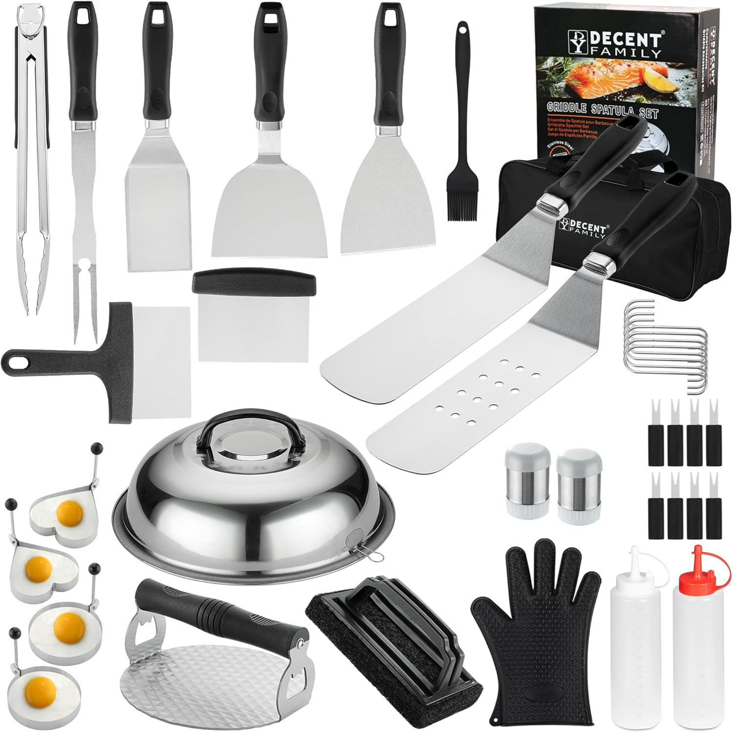 39PCS Griddle Accessories Kit for Perfect Grilling Experience