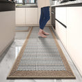 PADOOR Non Slip Kitchen Rugs Set of 2 - Extra Large Runner + Sink Mat
