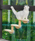 Cat Window Ladder for Indoor Cats - 3 Levels of Fun and Play