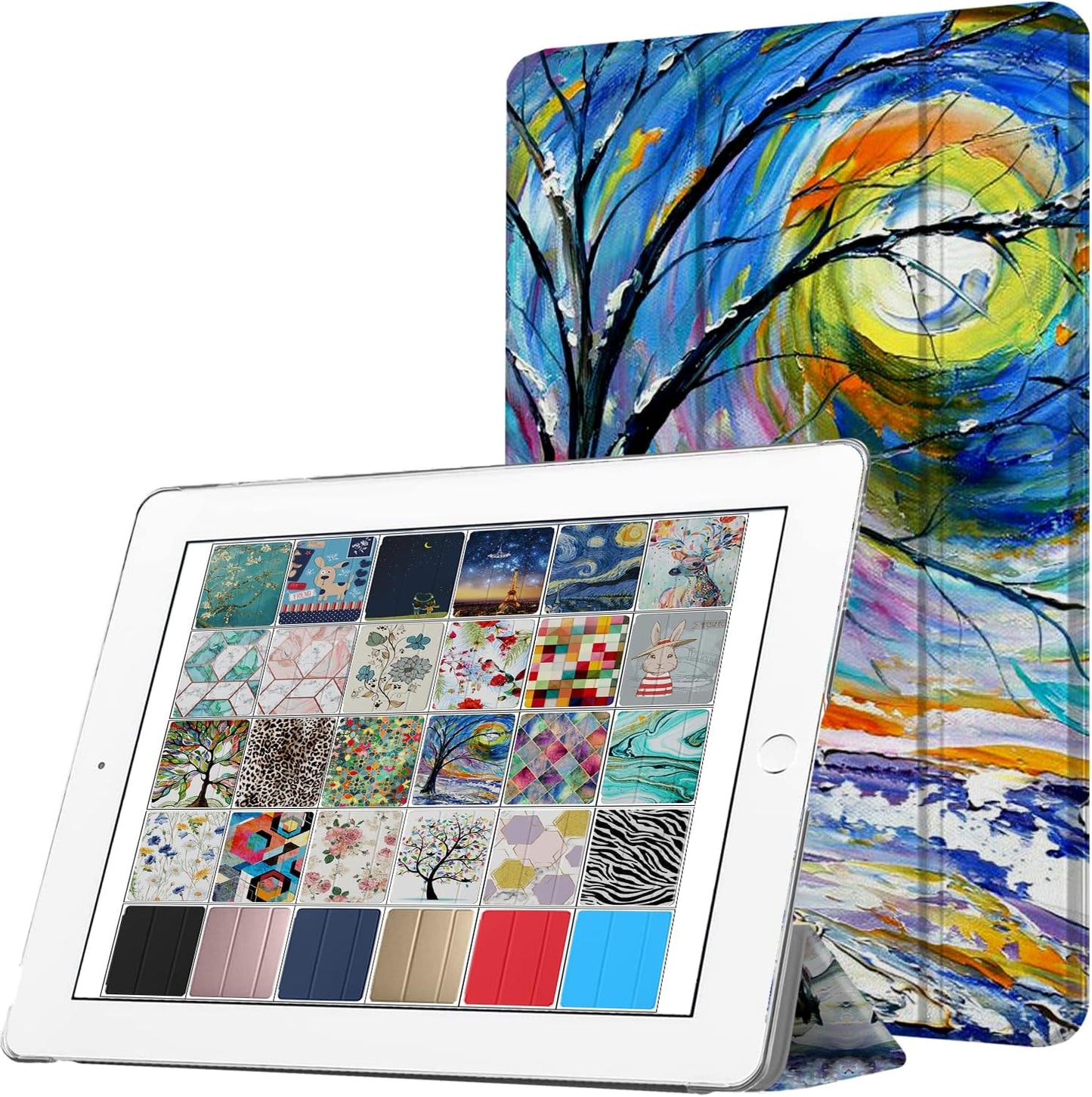 DuraSafe iPad 9.7 Inch Air 2nd Case with Dual Angle Stand