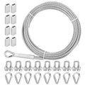 Thickened 3/16 in 75 ft Stainless Steel Cable - Heavy Duty Strength