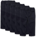 Toddler Relaxed Straight Chino Pants Multipack - Soft Cotton Twill