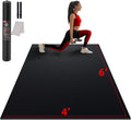 Large Exercise Mat 10ftx6ft Extra Thick 7mm - High-Density Gym Mat