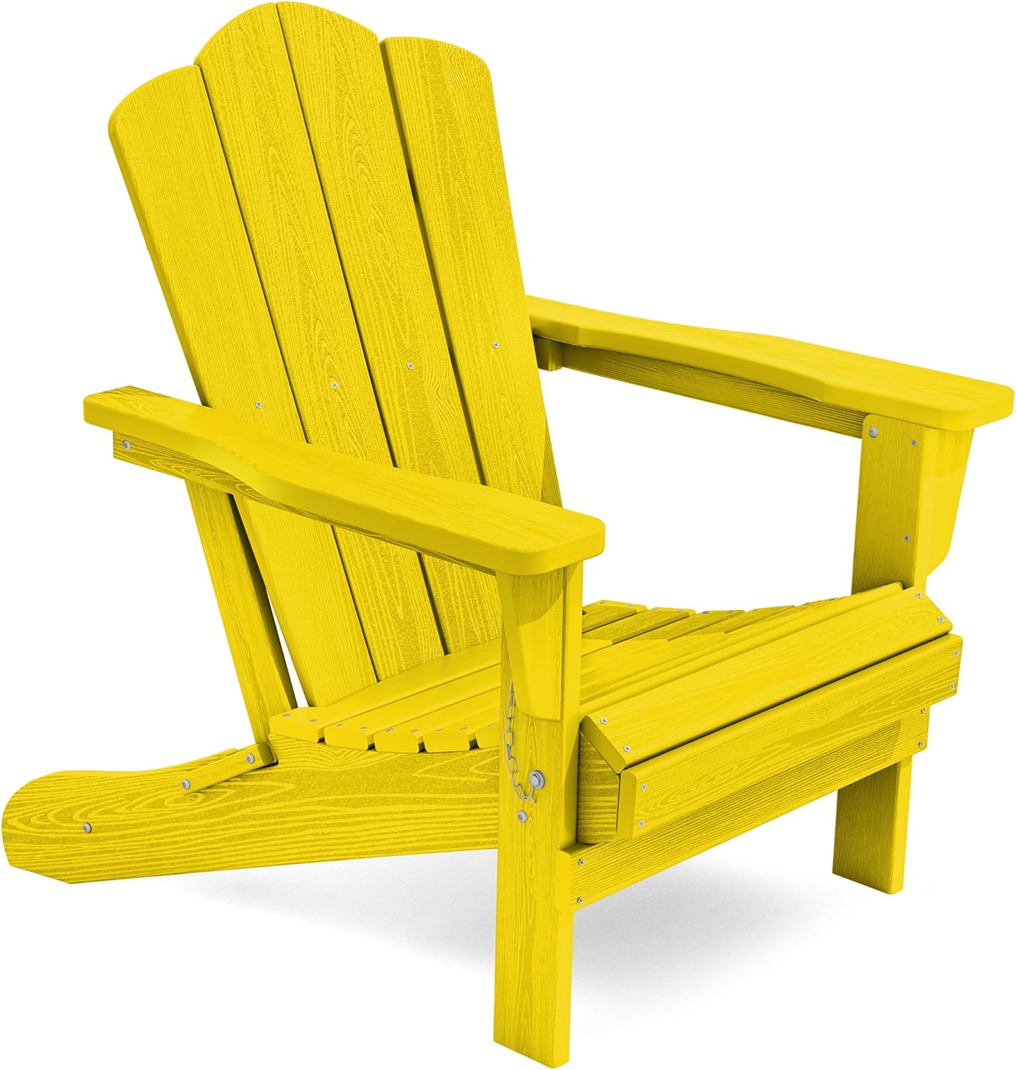 Folding Adirondack Chair for Outdoor Relaxation and Comfort