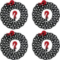 Falcon Cargo 3/8 in x 10 ft Grade 80 Transport Binder Chain - Durable
