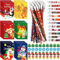 Christmas Stationery Party Favor Set 144 Pcs - Bulk Holiday School