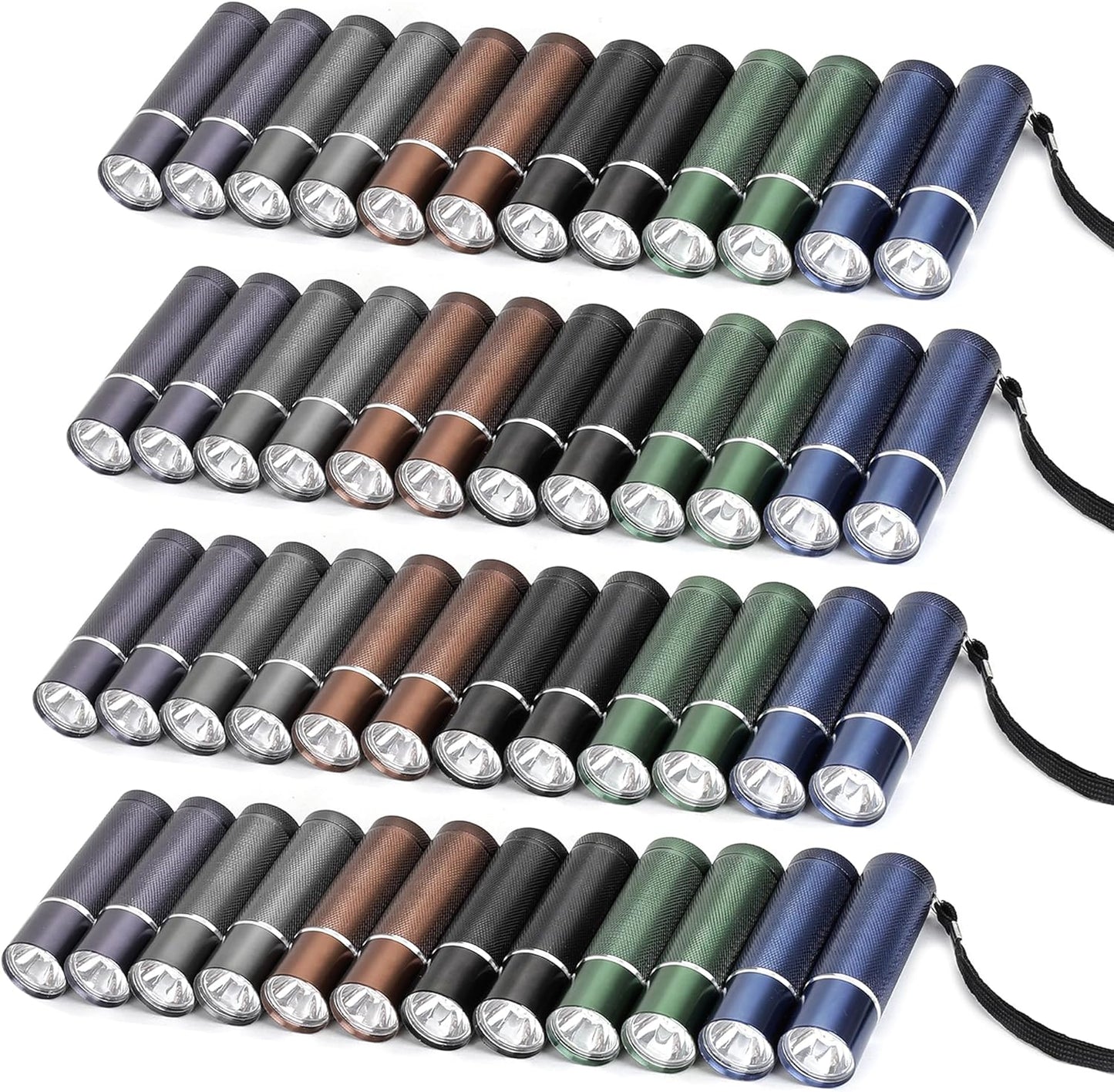 Super Bright 48-Pack Flashlights Set for Camping and Parties