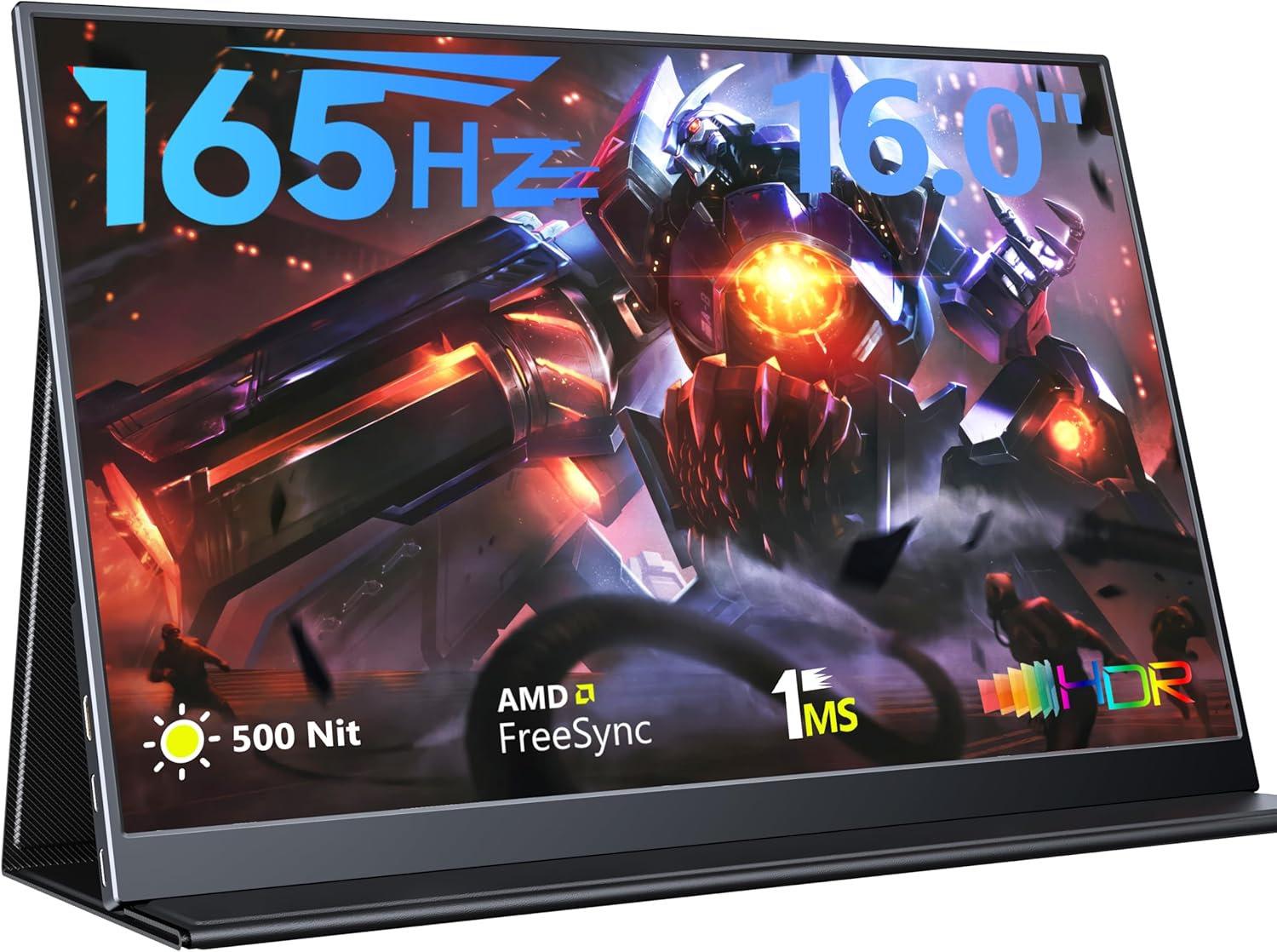 Ultimate Gaming On-The-Go: 165Hz 16 Portable Monitor