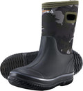 HISEA Kids Rain Boots for Boys Girls - Waterproof Insulated Mud