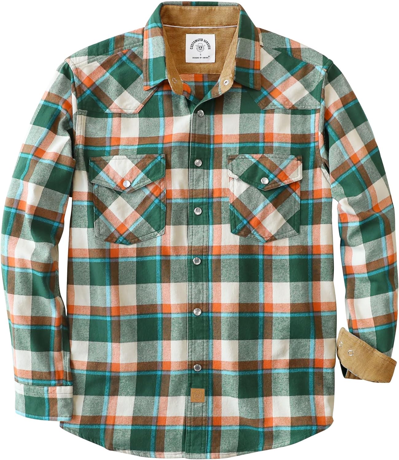 Dubinik Flannel Shirt for Men - Cozy Vintage Cowboy Style