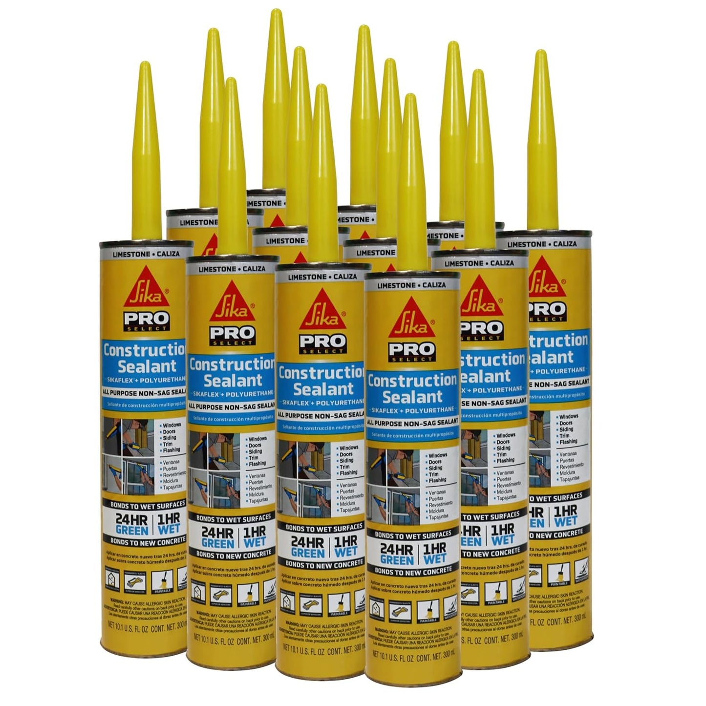 Sika Sikaflex Construction Sealant for Strong Weatherproof Seals