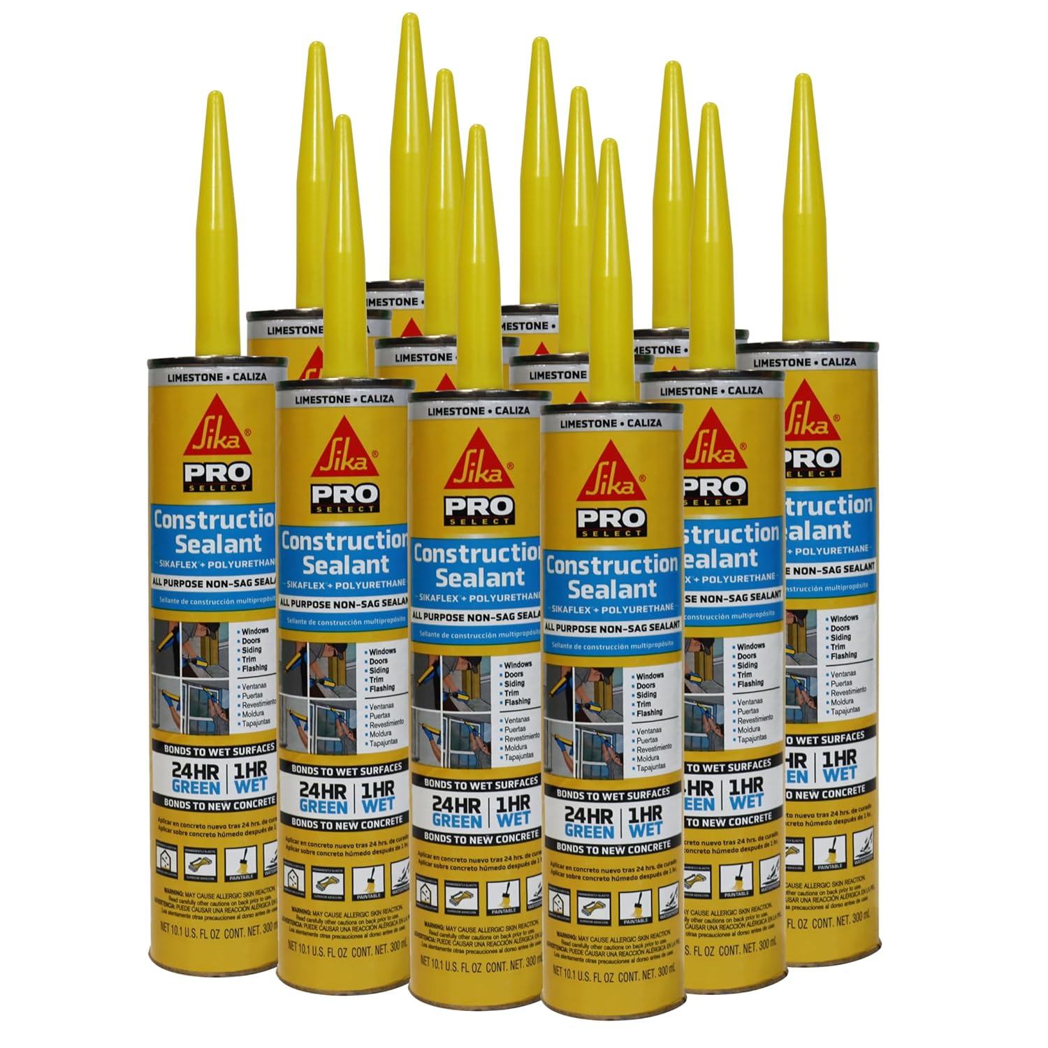 Sika Sikaflex Construction Sealant for Strong Weatherproof Seals