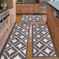 Non Slip Kitchen Rug Sets of 3 for Farmhouse Style Homes