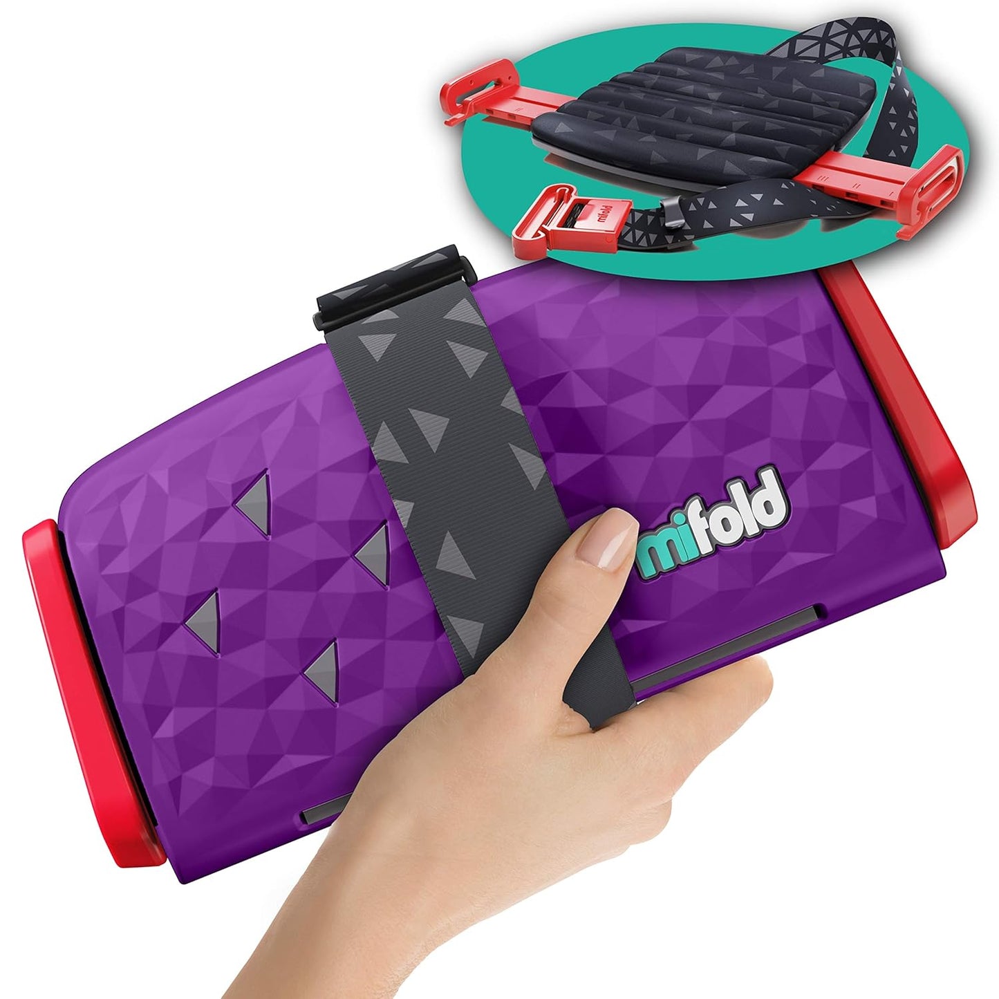 mifold Comfort Booster Seat: 3X Thicker Cushion!