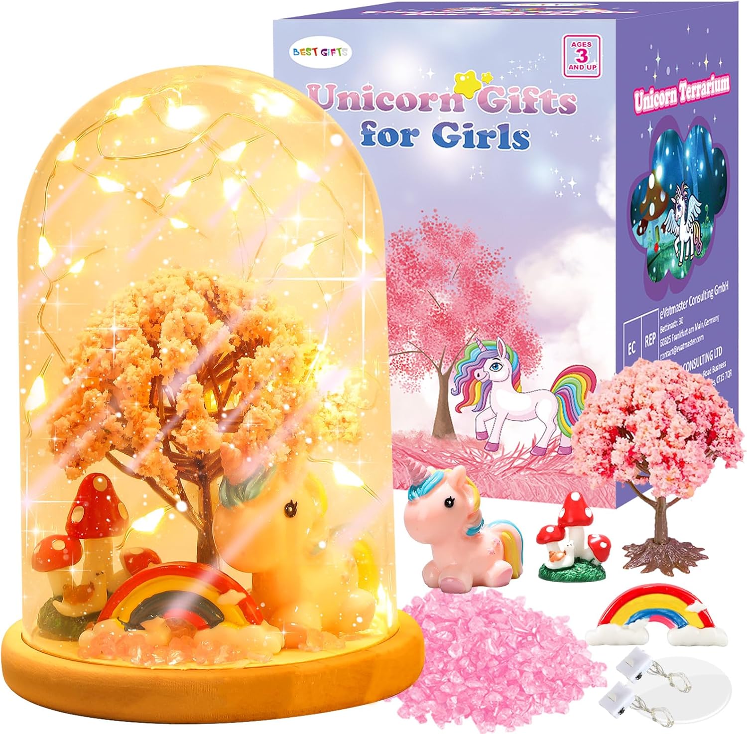 Unicorn Craft Kit for Kids - DIY Night Light