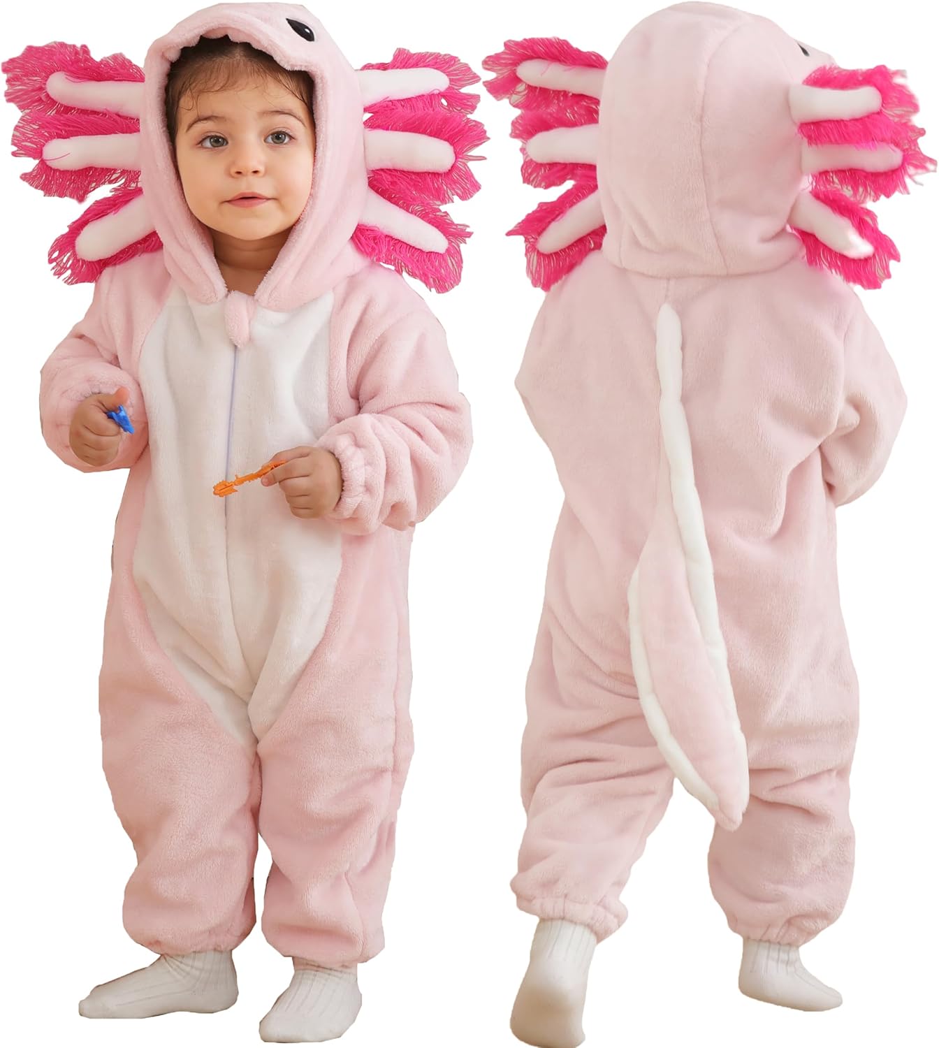 DarkCom Unisex Baby Axolotl Costume for Halloween and Christmas