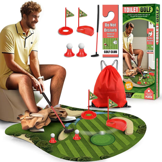 Kaelinda Toilet Golf - Hilarious Men's Gift!