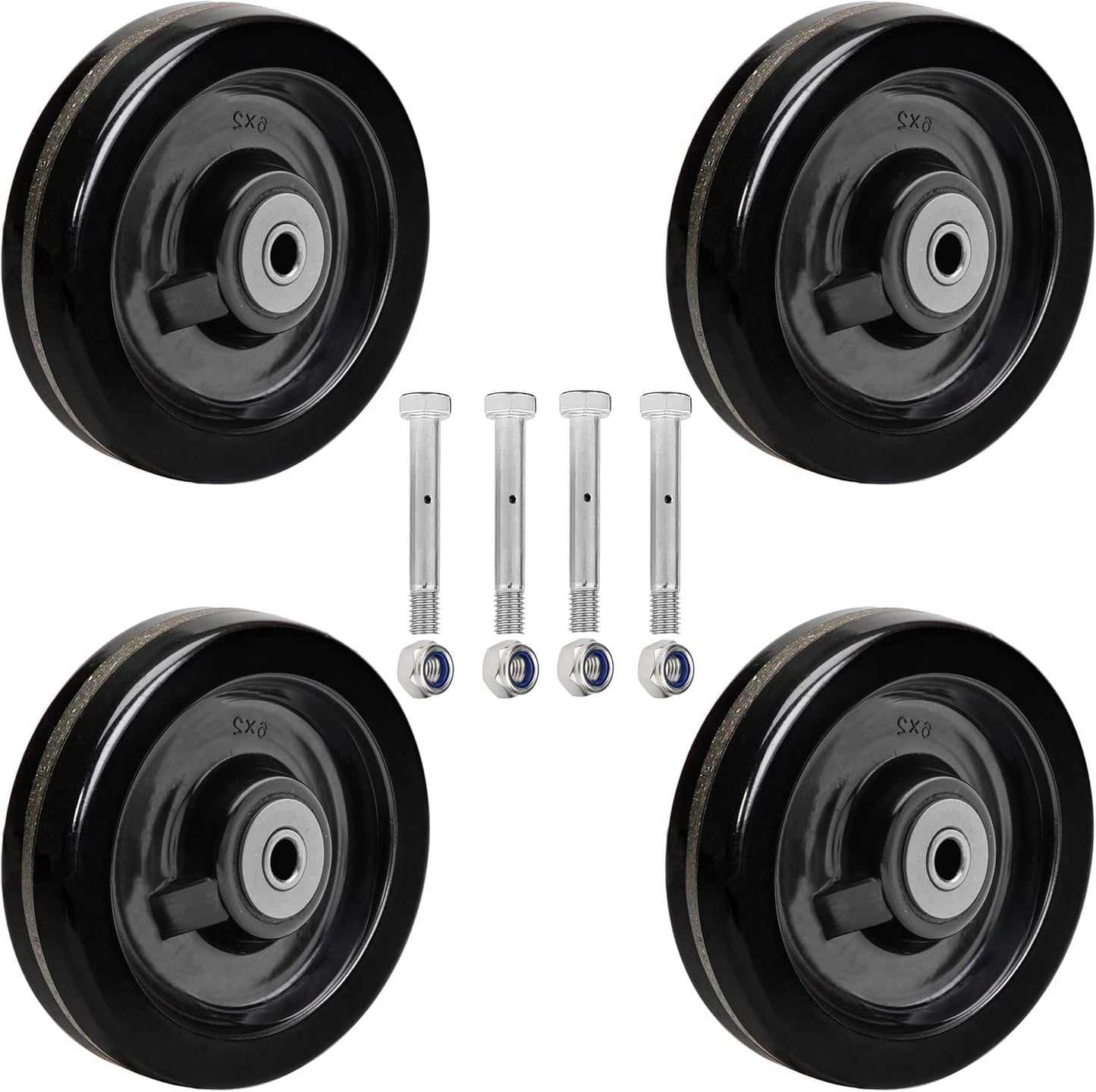Phenolic Wheel 6x2 in 4 Pack with High Temperature Resistance