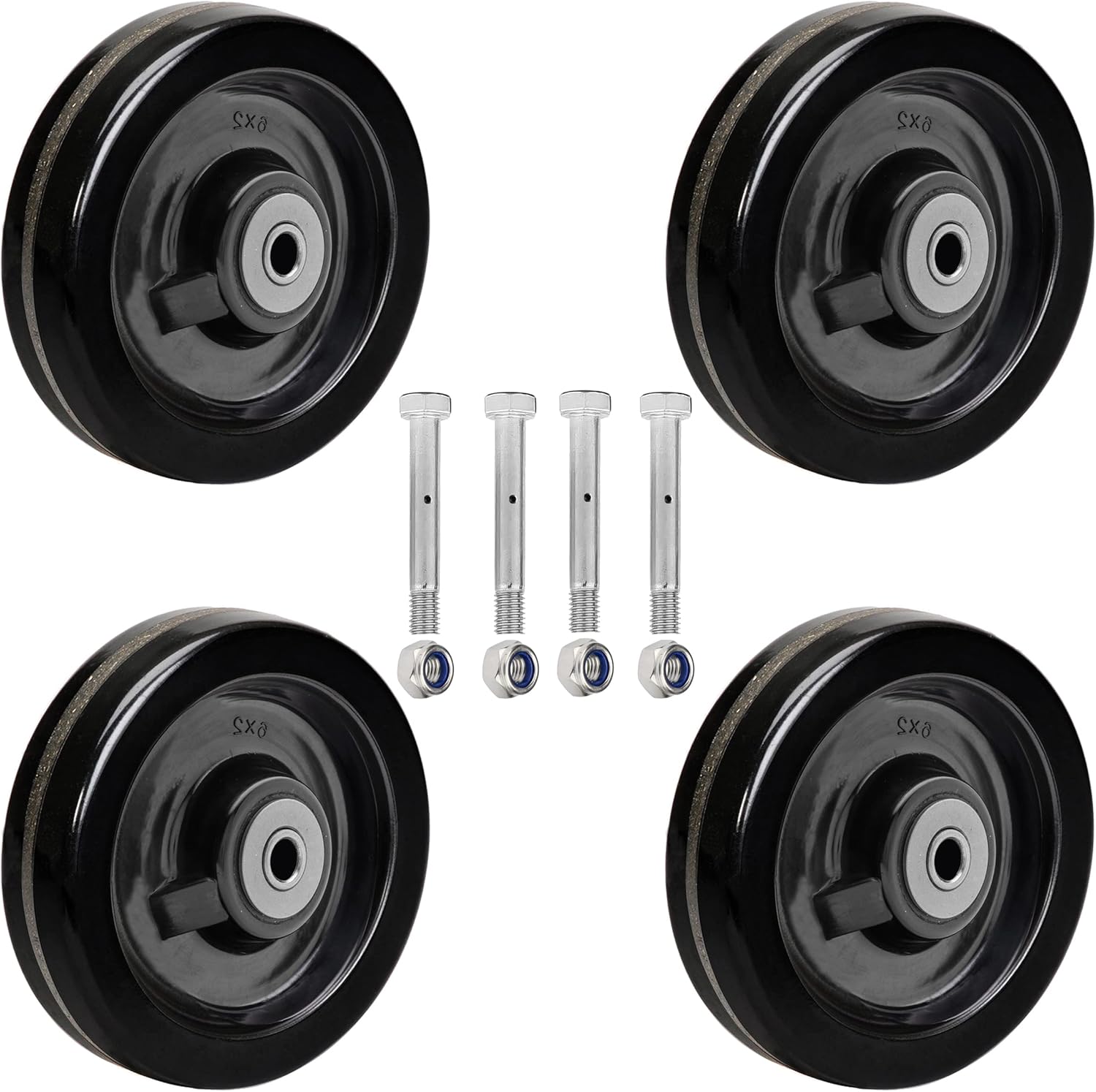 Phenolic Wheel 6x2 in 4 Pack with High Temperature Resistance