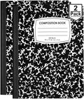 ENVO College Ruled Composition Notebooks (2 Pack) - Durable Hardcover