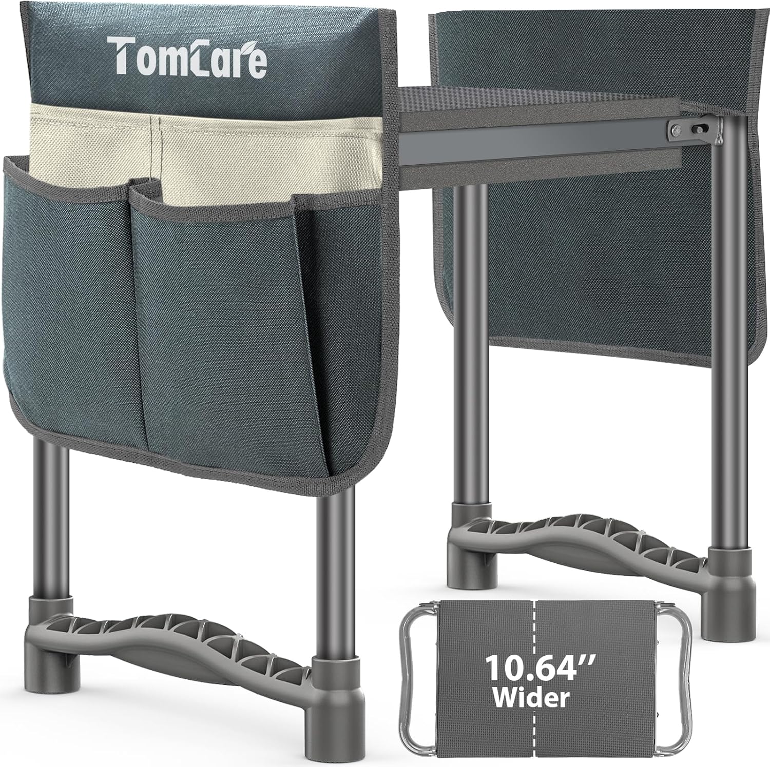 TomCare Garden Kneeler and Seat with Large Soft Kneeling Pad