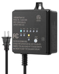 60W 120V AC to 12V DC Outdoor Low Voltage Transformer - Dusk to Dawn