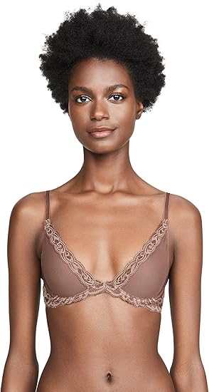 Natori Feathers Contour Plunge Bra: Comfort Meets Elegance
