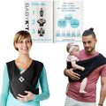 Breeze Baby K'tan Baby Carrier - Easy Pre-Wrapped Cotton Sling