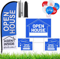 Buryeah Open House Signs Set 36 Pc Kit - Complete Yard Directional