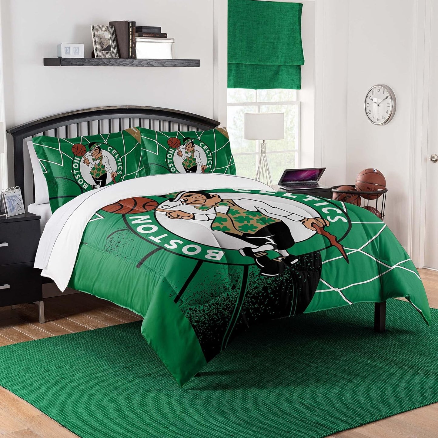 Boston Celtics Officially Licensed Comforter Set for Fans