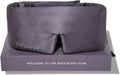 DROWSY Silk Sleep Mask - Face-Hugging, Padded Silk Cocoon for Luxury