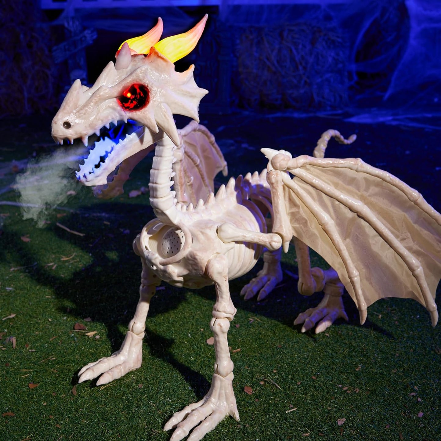 JOYIN Dragon Skeleton Halloween Decoration for Spooky Fun