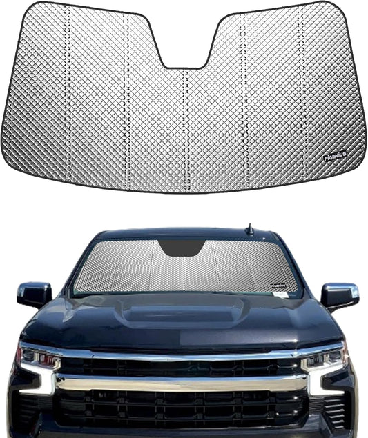 Windshield Sun Shade for Chevrolet Silverado 1500 2022-2023