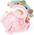Gloveleya Toddler Backpack Plush Bunny Detachable 11in - Cozy