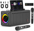 JYX Karaoke Machine with 2 Wireless Microphones - Portable PA System