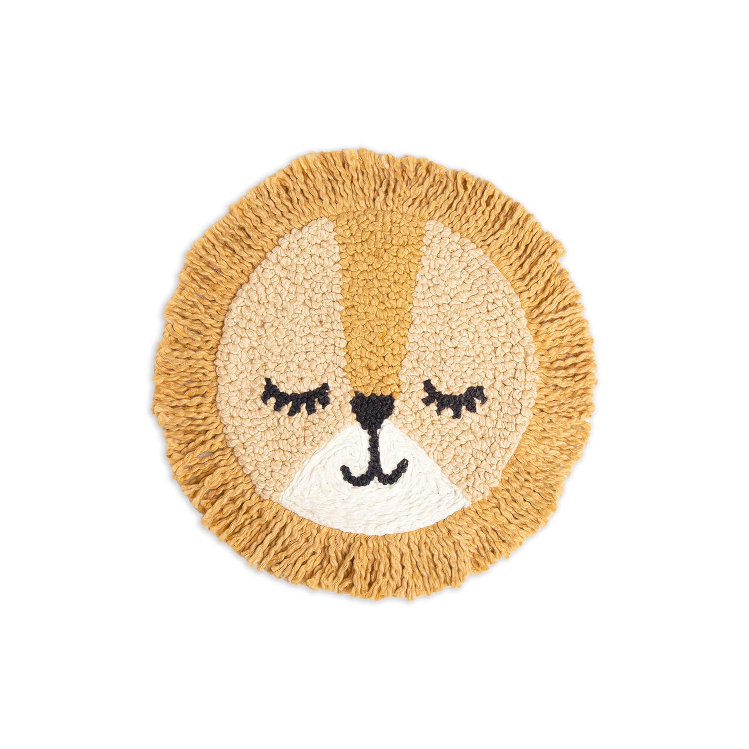 Crane Baby Safari Lion Pillow - Perfect Nursery Decor for Kids