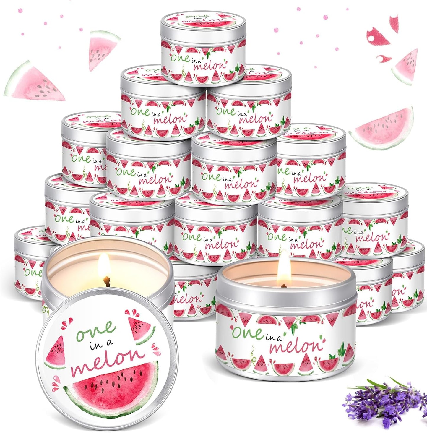 Lavender Scented Baby Shower Candles for Memorable Parties