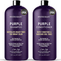 Purple Shampoo and Conditioner Set for Blonde Silver and Gray Hair